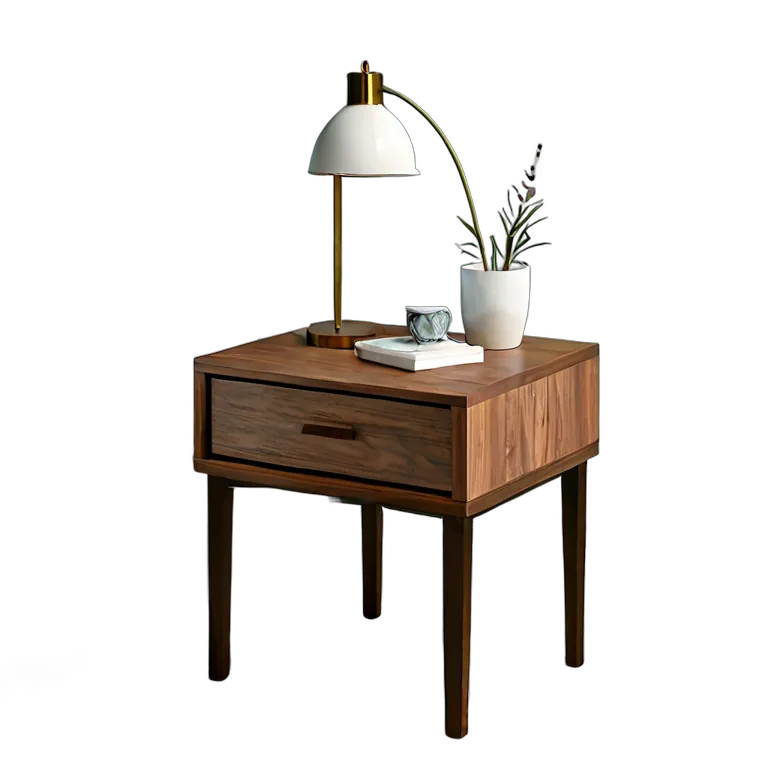 インテリア テーブル ミニマリストフローティングベッドサイドテーブル 透過 PNG 画像 フリー素材 #30234