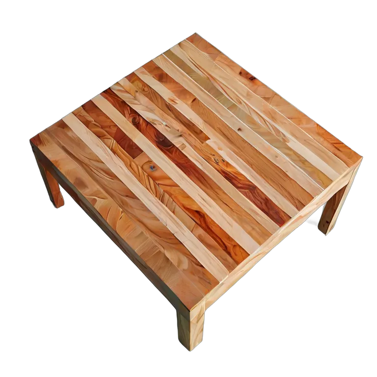 インテリア テーブル スクエアブッチャーブロックキッチンテーブル 透過 PNG 画像 フリー素材 #30202