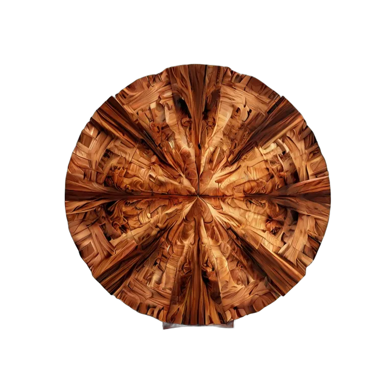 インテリア テーブル 対称的なバールウッドのダイニングテーブル 透過 PNG 画像 フリー素材 #30208