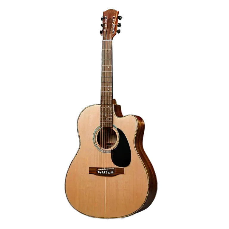 楽器 弦楽器 クラシックアコースティックギター 透過 PNG 画像 フリー素材 #25318