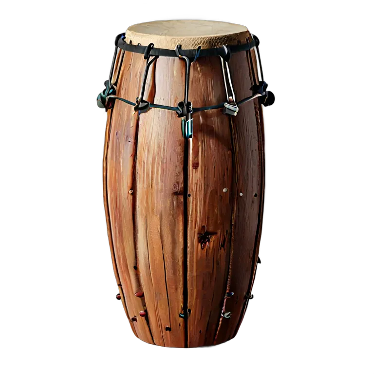 楽器 体鳴楽器 スリット入りアフリカの丸太ドラム 透過 PNG 画像 フリー素材 #36098