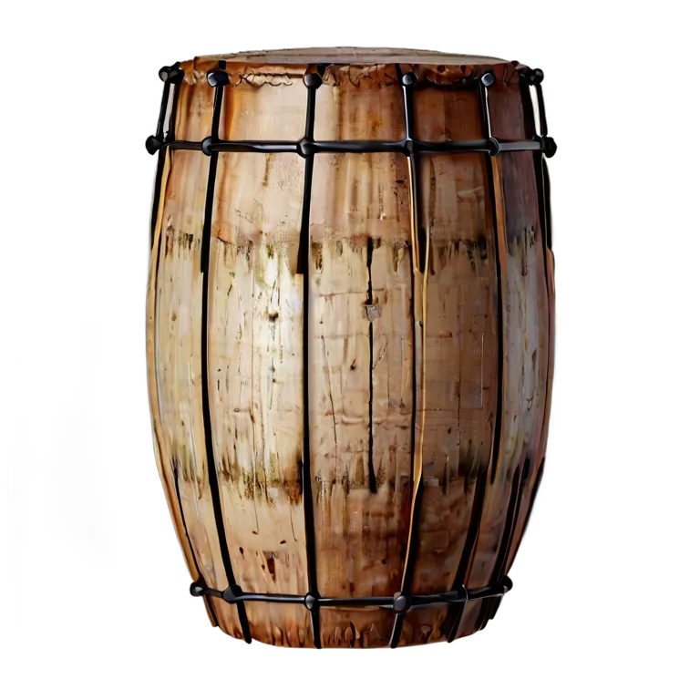 楽器 体鳴楽器 スリット入りアフリカの丸太ドラム 透過 PNG 画像 フリー素材 #36100