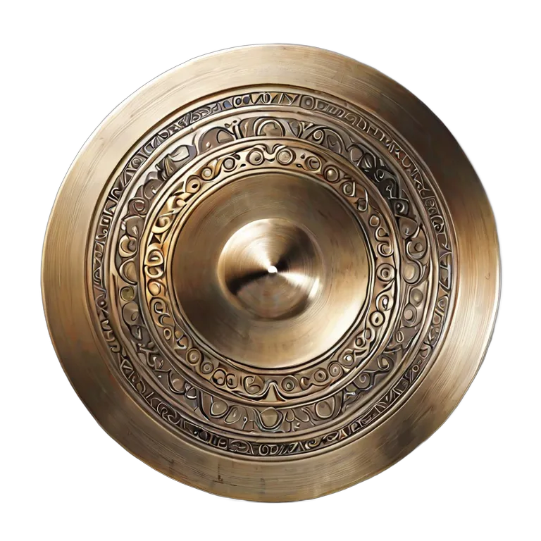 楽器 体鳴楽器 フィンガーシンバルシングルピース 透過 PNG 画像 フリー素材 #36082