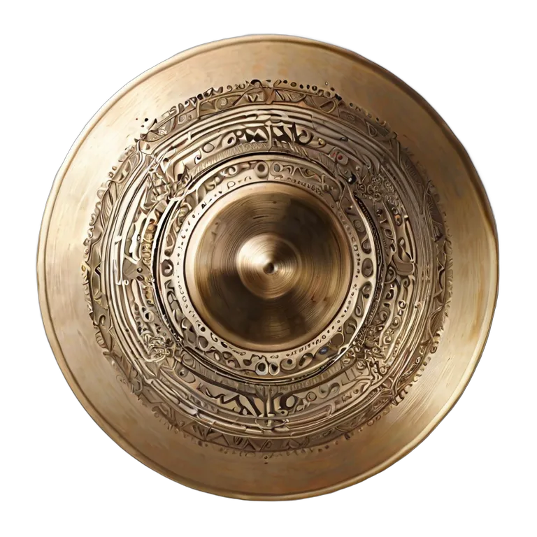 楽器 体鳴楽器 フィンガーシンバルシングルピース 透過 PNG 画像 フリー素材 #36088