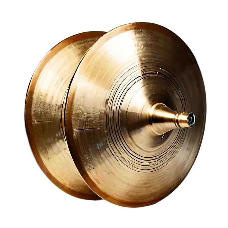 楽器 体鳴楽器 プロ仕様オーケストラシンバル(ペア) 透過 PNG 画像 フリー素材 #36035