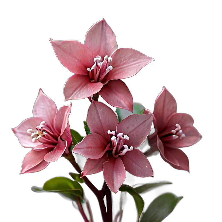 ピンク色のホヤの束 透過 PNG 画像 フリー素材 #18965