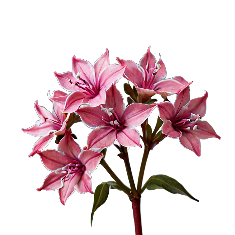 ピンク色のホヤの束 透過 PNG 画像 フリー素材 #18969