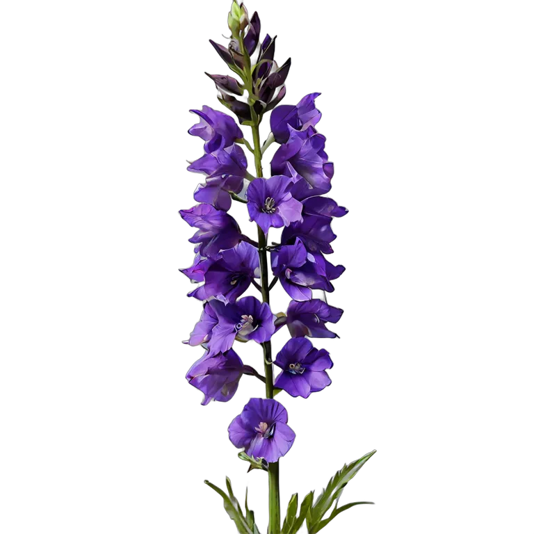 植物 花 紫のちどりそう 透過 PNG 画像 フリー素材 #18893