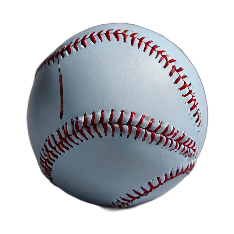 スポーツ ボール メタリックブルーのシェル付き野球ボール 透過 PNG 画像 フリー素材 #20104