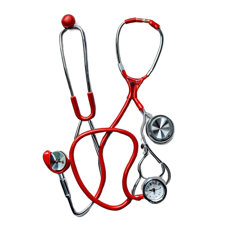 子供用金属製聴診器と医療キット 透過 PNG 画像 フリー素材 #25307