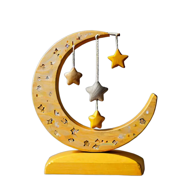 おもちゃ 教育用のおもちゃ 木製のバランス月と星 透過 PNG 画像 フリー素材 #25224