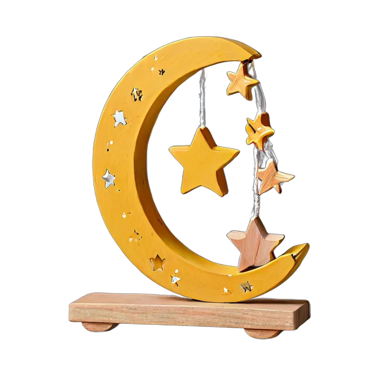 おもちゃ 教育用のおもちゃ 木製のバランス月と星 透過 PNG 画像 フリー素材 #25230