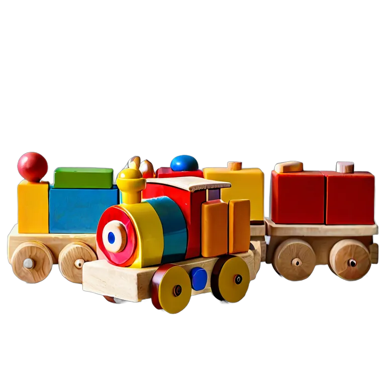 おもちゃ 教育用のおもちゃ 木材の選別と積み上げの列車 透過 PNG 画像 フリー素材 #25292