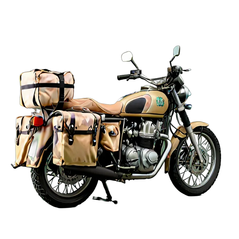 vehicle bikes arab-desert-adventure-bike-with-side-panniers Transparent PNG Image Free Resource #33284