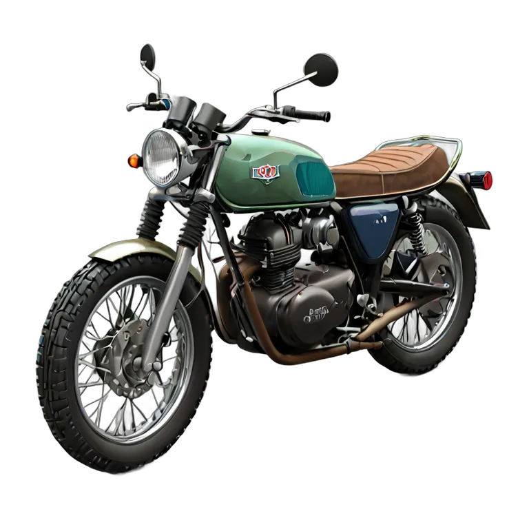 vehicle bikes classic-british-bratstyle-bike Transparent PNG Image Free Resource #33226