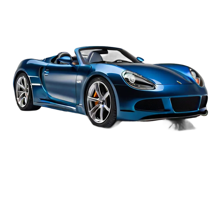 乗り物 車 ディープシーブルー エアロダイナミック スピードスター 透過 PNG 画像 フリー素材 #11397