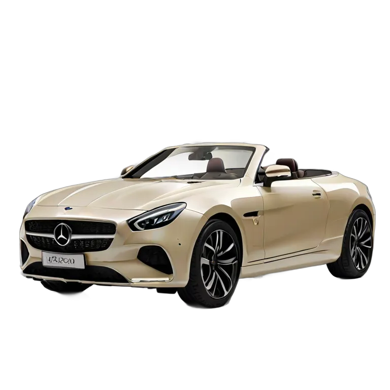 乗り物 車 クリームとブラウンの豪華なピクニックをテーマにしたコンバーチブル 透過 PNG 画像 フリー素材 #11390