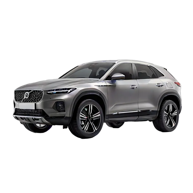 乗り物 車 ソフトグレーのミニマルなスカンジナビアスタイルSUV 透過 PNG 画像 フリー素材 #11347