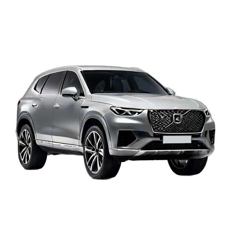 乗り物 車 ソフトグレーのミニマルなスカンジナビアスタイルSUV 透過 PNG 画像 フリー素材 #11350