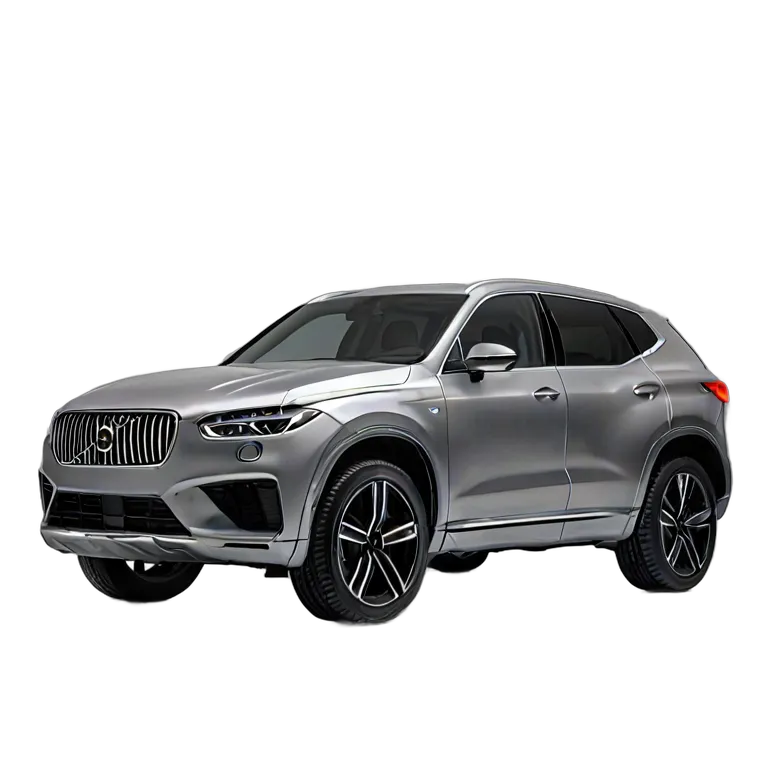 乗り物 車 ソフトグレーのミニマルなスカンジナビアスタイルSUV 透過 PNG 画像 フリー素材 #11355