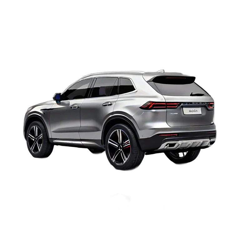 乗り物 車 ソフトグレーのミニマルなスカンジナビアスタイルSUV 透過 PNG 画像 フリー素材 #11356