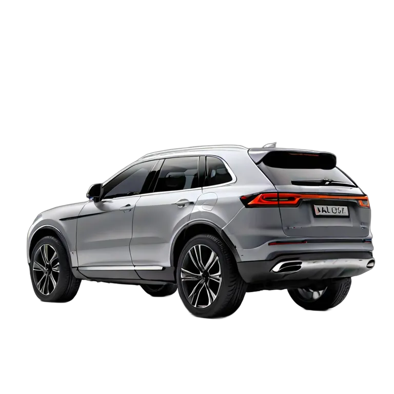 乗り物 車 ソフトグレーのミニマルなスカンジナビアスタイルSUV 透過 PNG 画像 フリー素材 #11359