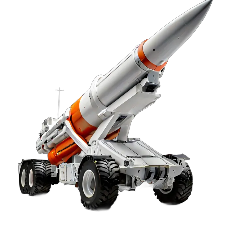 戦争 陸戦 地上発射型先進対艦ミサイル 透過 PNG 画像 フリー素材 #24311