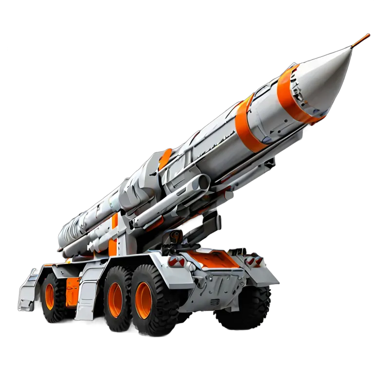 戦争 陸戦 地上発射型先進対艦ミサイル 透過 PNG 画像 フリー素材 #24312