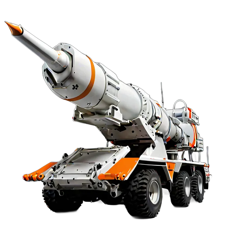 戦争 陸戦 地上発射型先進対艦ミサイル 透過 PNG 画像 フリー素材 #24315