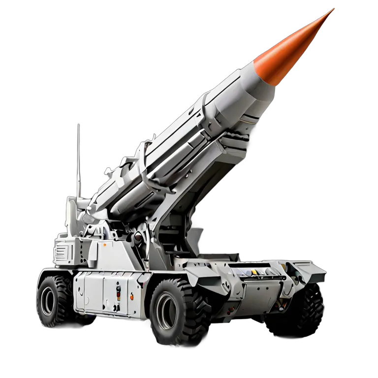 戦争 陸戦 地上発射型先進対艦ミサイル 透過 PNG 画像 フリー素材 #24317