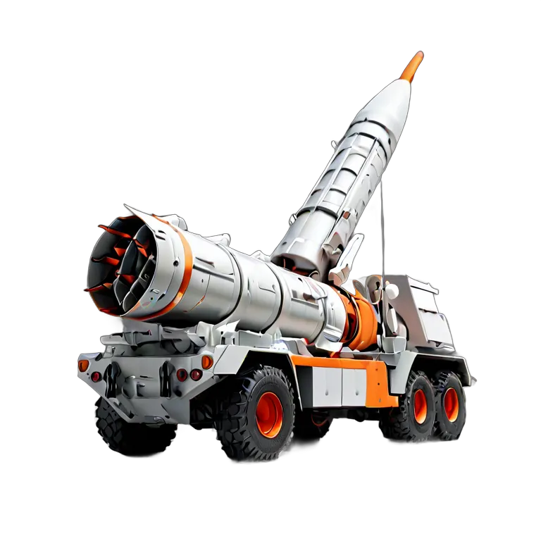 戦争 陸戦 地上発射型先進対艦ミサイル 透過 PNG 画像 フリー素材 #24322