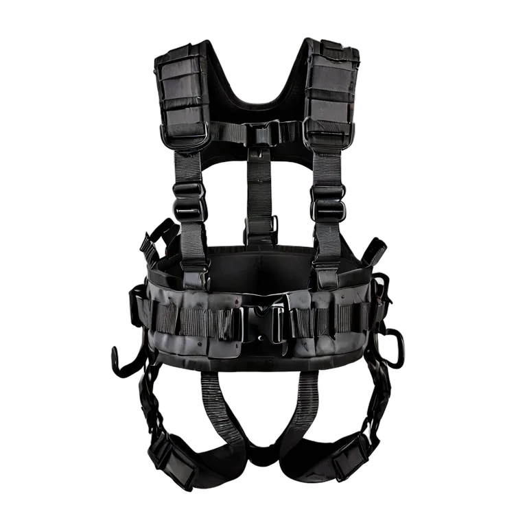 戦争 陸戦 懸垂下降用頑丈な戦闘用ハーネス 透過 PNG 画像 フリー素材 #24302