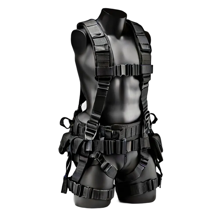 戦争 陸戦 懸垂下降用頑丈な戦闘用ハーネス 透過 PNG 画像 フリー素材 #24304