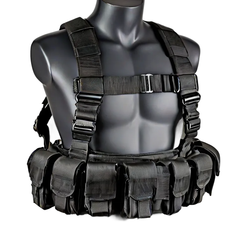 戦争 陸戦 懸垂下降用頑丈な戦闘用ハーネス 透過 PNG 画像 フリー素材 #24307