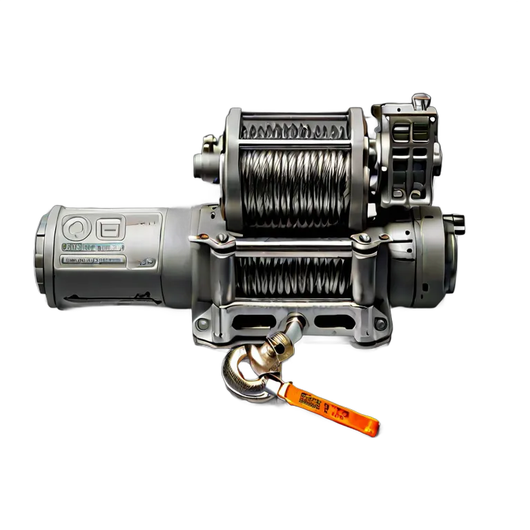 戦争 陸戦 戦術車両用大型ウインチ 透過 PNG 画像 フリー素材 #24241