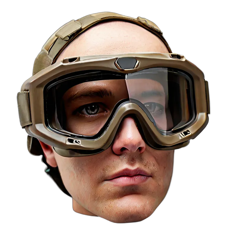 حرب الحرب البرية نظارات عسكرية مقاومة للصدمات عالية السرعة صورة PNG شفافة مجانية #24270