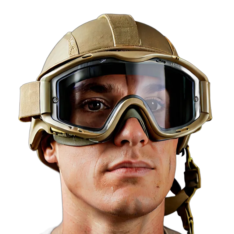 حرب الحرب البرية نظارات عسكرية مقاومة للصدمات عالية السرعة صورة PNG شفافة مجانية #24274