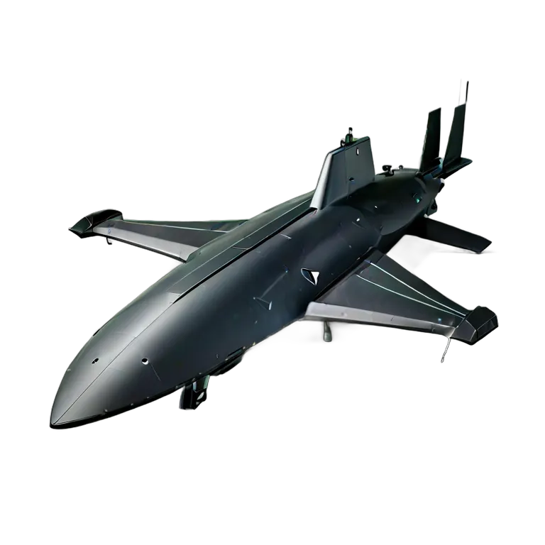 未来的なステルス潜水艦ドローン 透過 PNG 画像 フリー素材 #33693