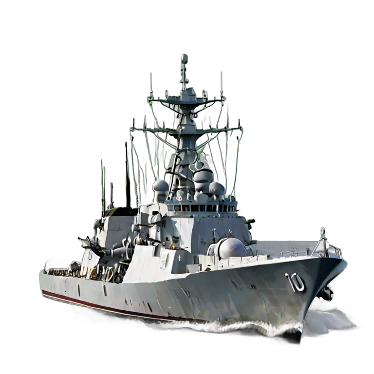 戦争 海戦 日本のイージス駆逐艦 透過 PNG 画像 フリー素材 #33618